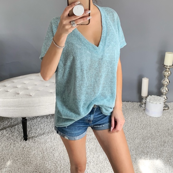 mysisterskloset Tops - LUMI in Tiffany Blue